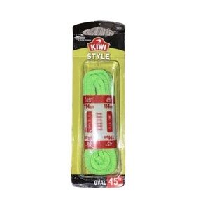 Kiwi style oval 45 inches lime green shoe laces new in package